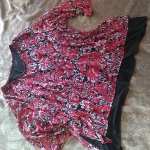 Catherines bold geometric mesh overlay top